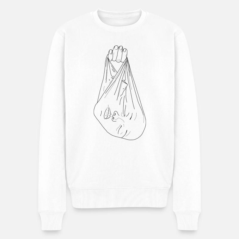 Sac - Pull Premium bio Homme - blanc