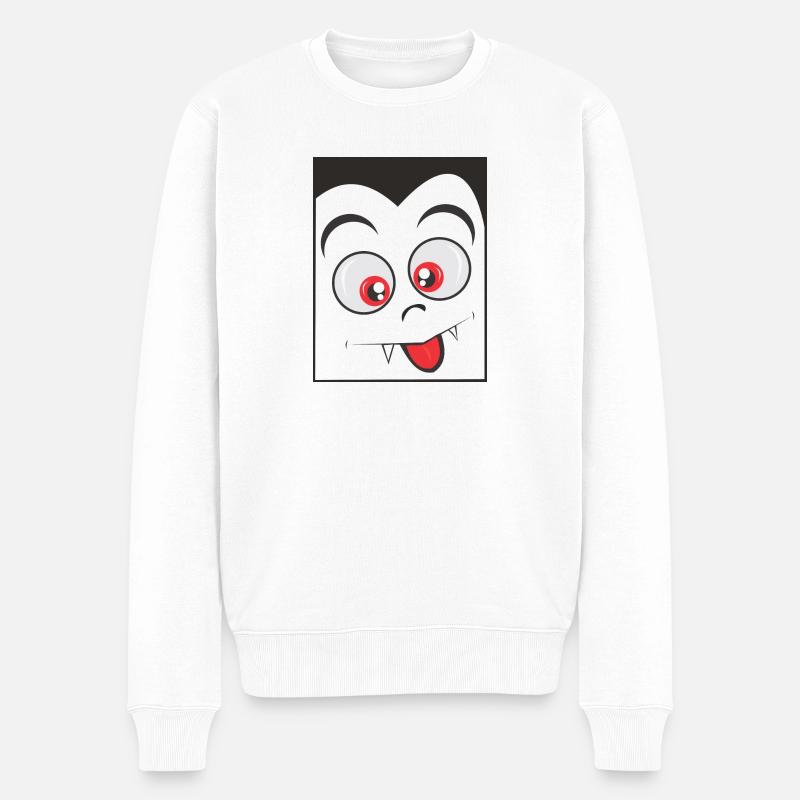 petit vampire - Pull Premium bio Homme - blanc