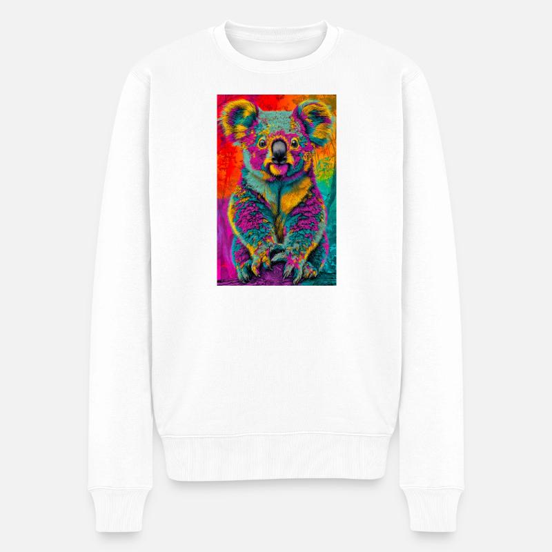 Koala - Pull Premium bio Homme - blanc