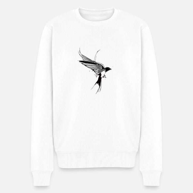 Avaler - Pull Premium bio Homme - blanc