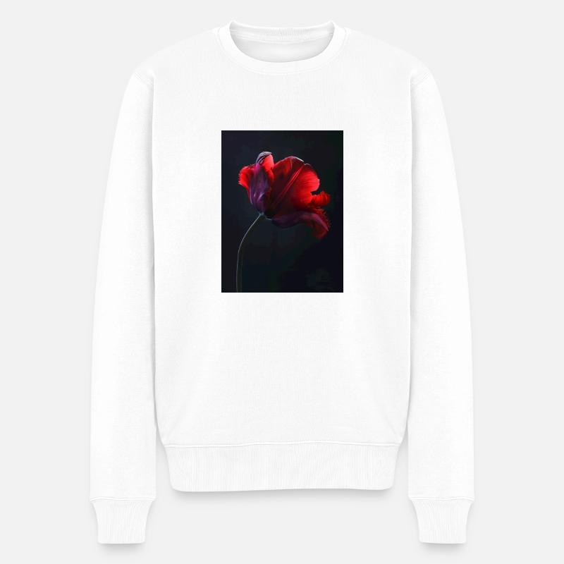 Affiche Red Beauty 2 - Pull Premium bio Homme - blanc