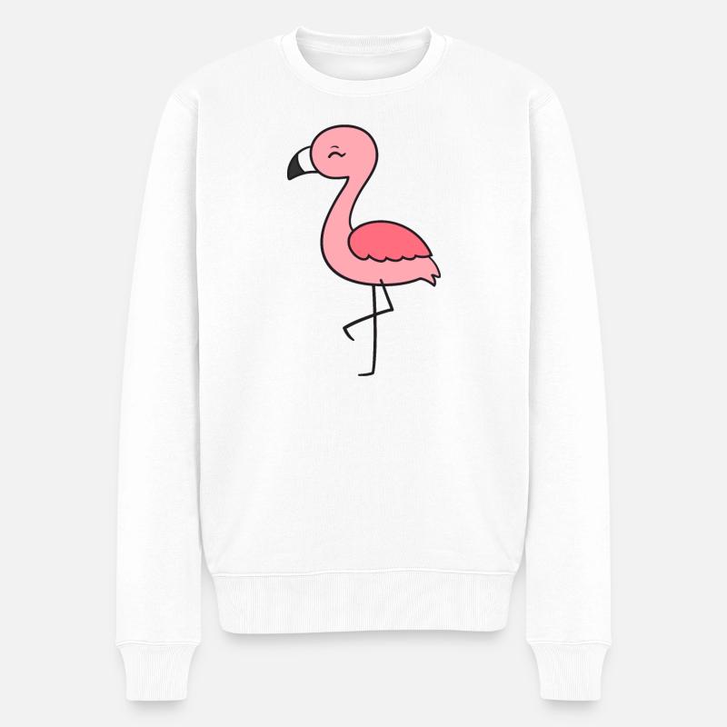 Flamant - Pull Premium bio Homme - blanc