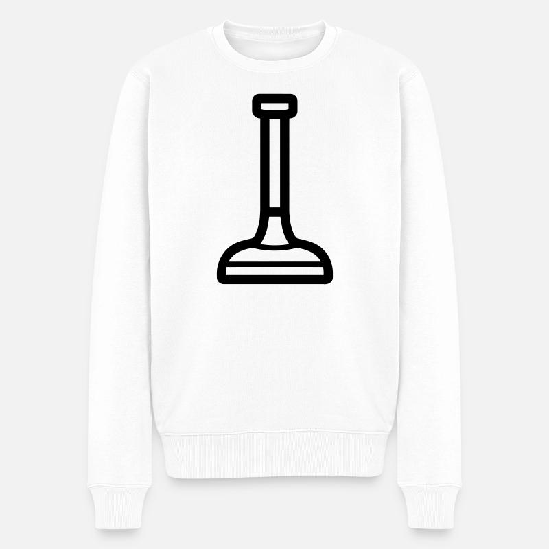 ventouse - Pull Premium bio Homme - blanc