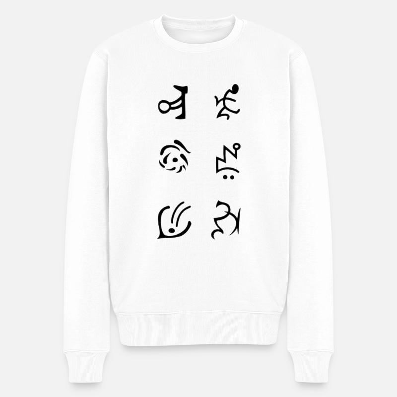 d2r runenwort botd - Pull Premium bio Homme - blanc