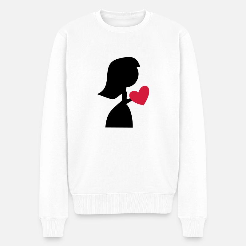 jeune mariée - Pull Premium bio Homme - blanc