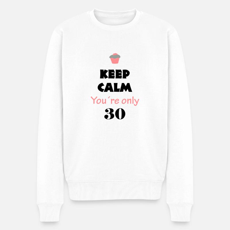 30 anniversaire - Pull Premium bio Homme - blanc