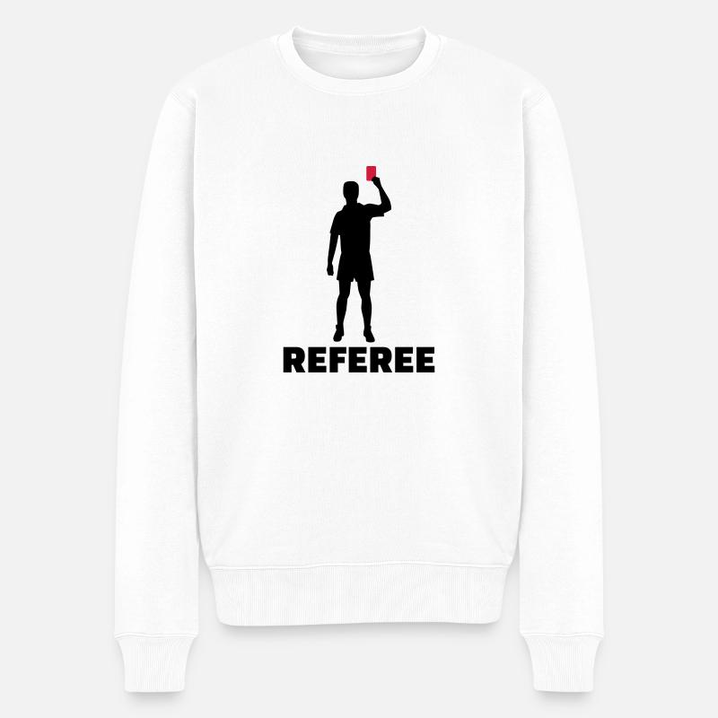 Arbitre - Pull Premium bio Homme - blanc