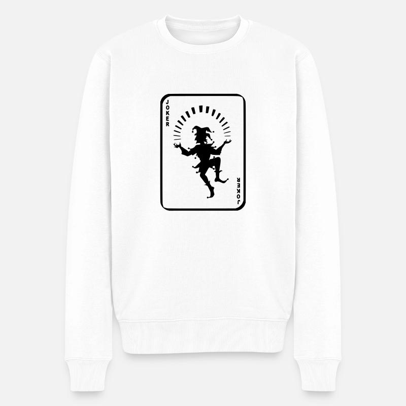 Joker 1 - Pull Premium bio Homme - blanc