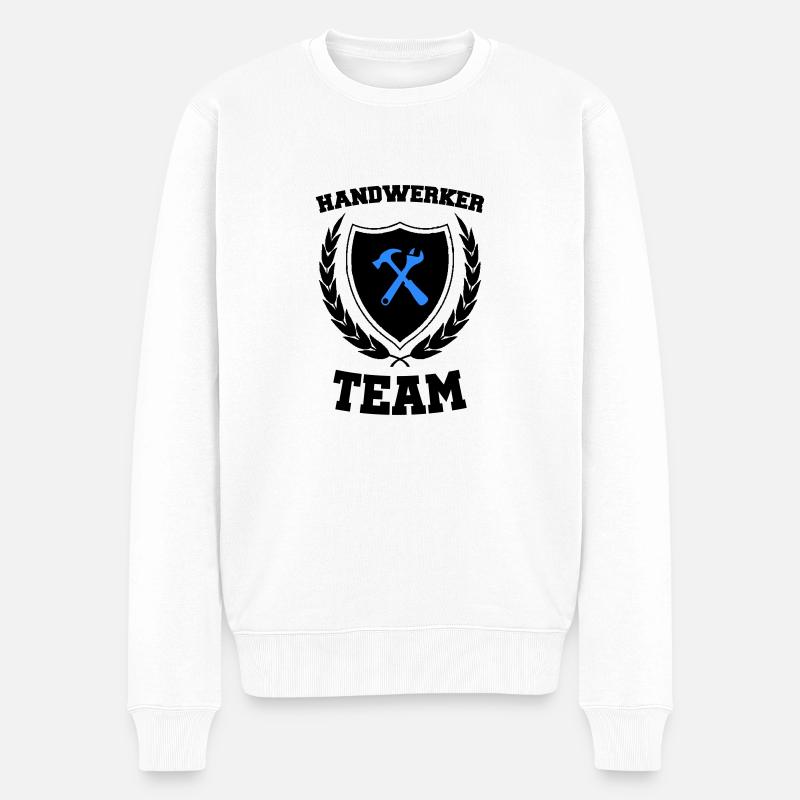 Équipe d’artisans - Pull Premium bio Homme - blanc