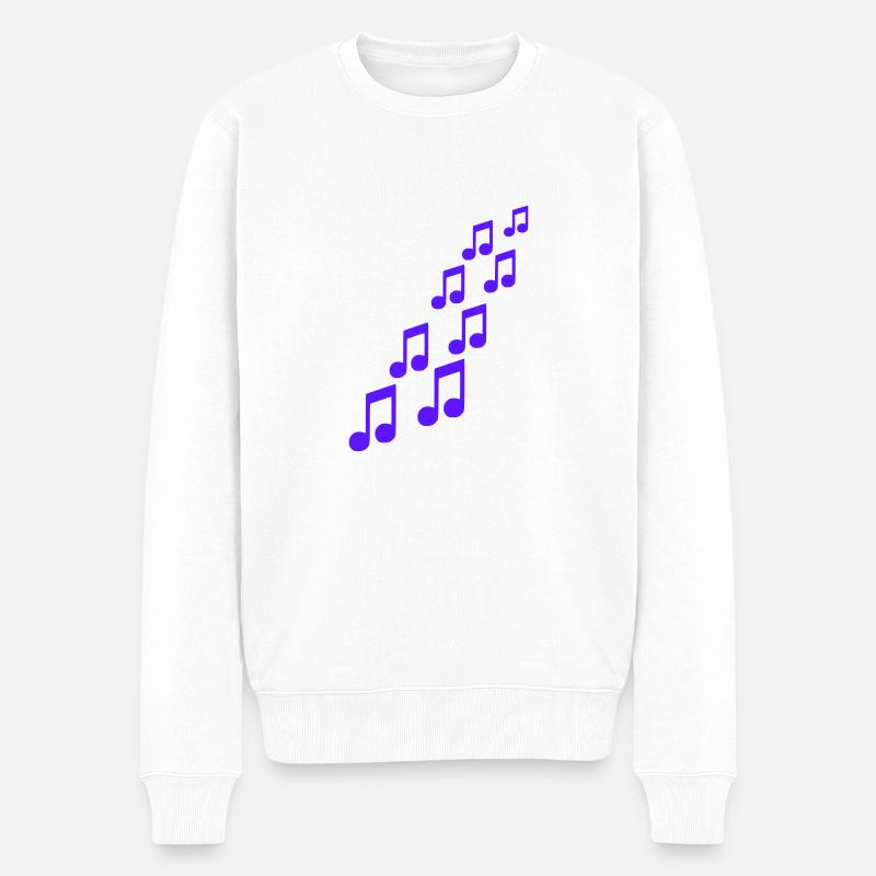 Notes - Pull Premium bio Homme - blanc