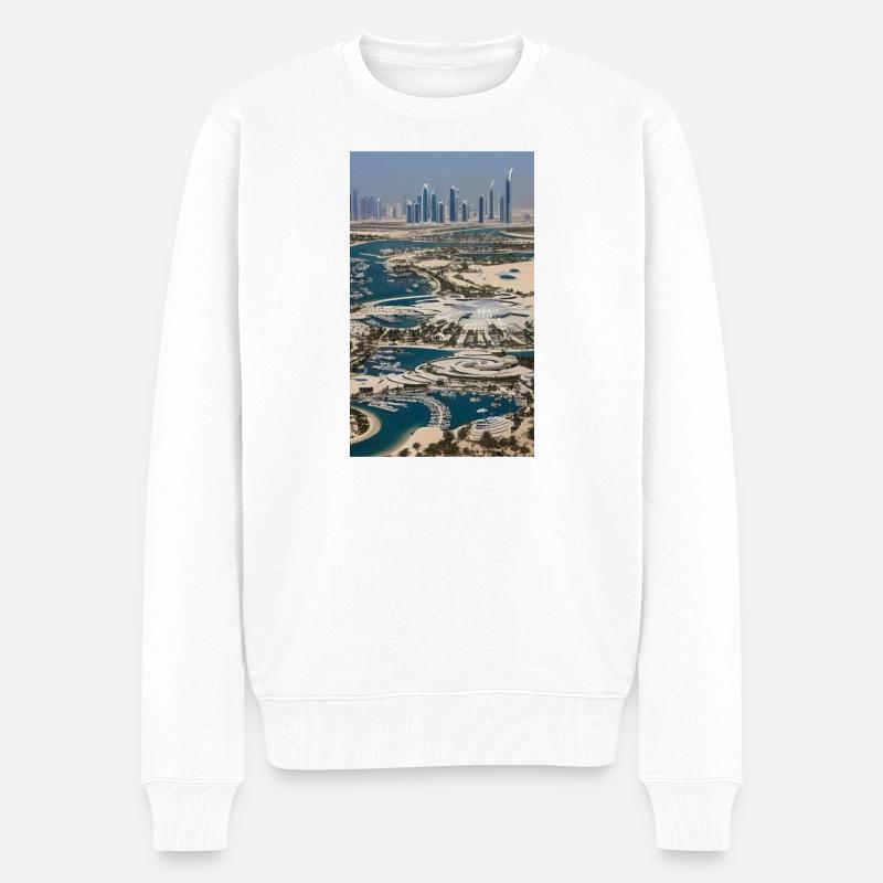 abu dhabi Abou Dabi - Pull Premium bio Homme - blanc