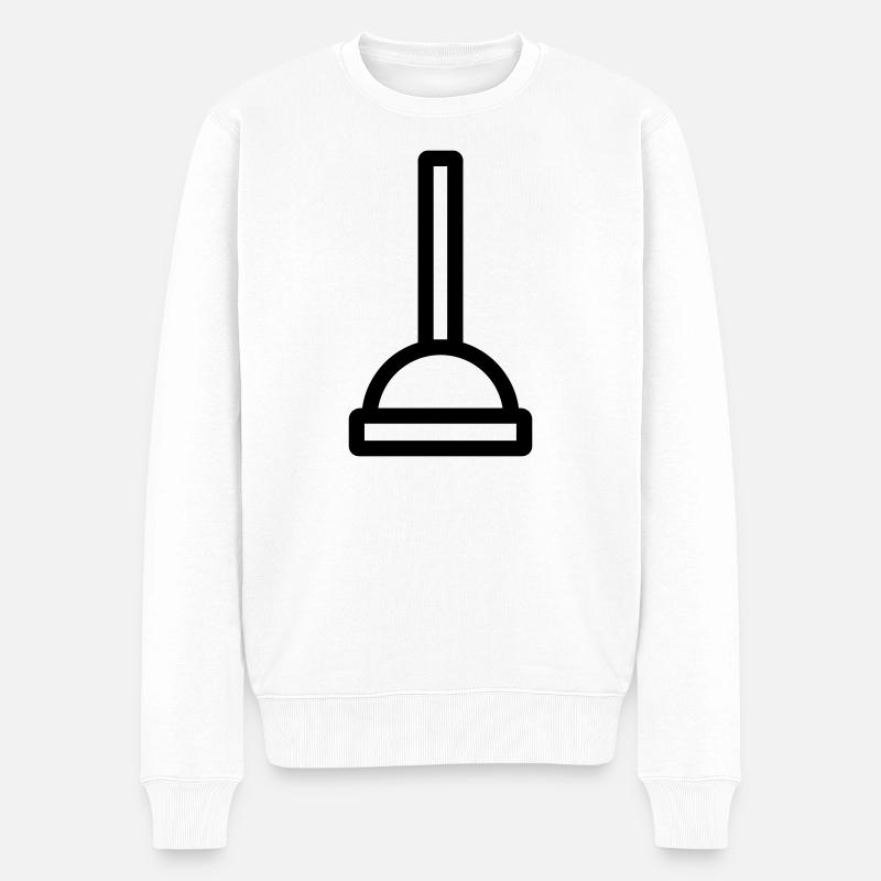 ventouse - Pull Premium bio Homme - blanc