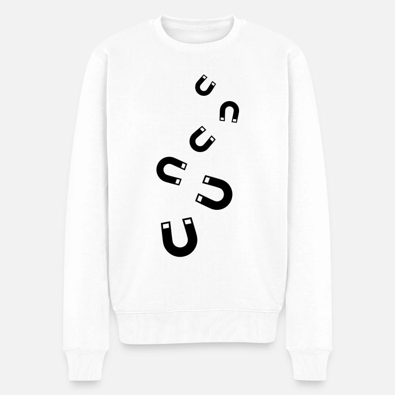 Équitation - Pull Premium bio Homme - blanc