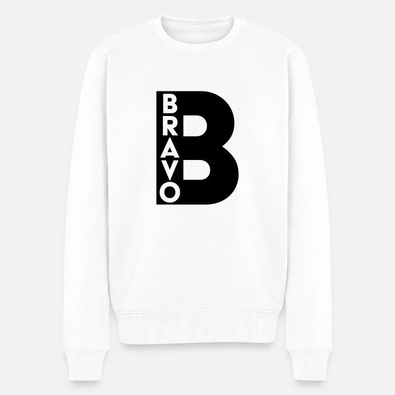 OTAN B - Pull Premium bio Homme - blanc