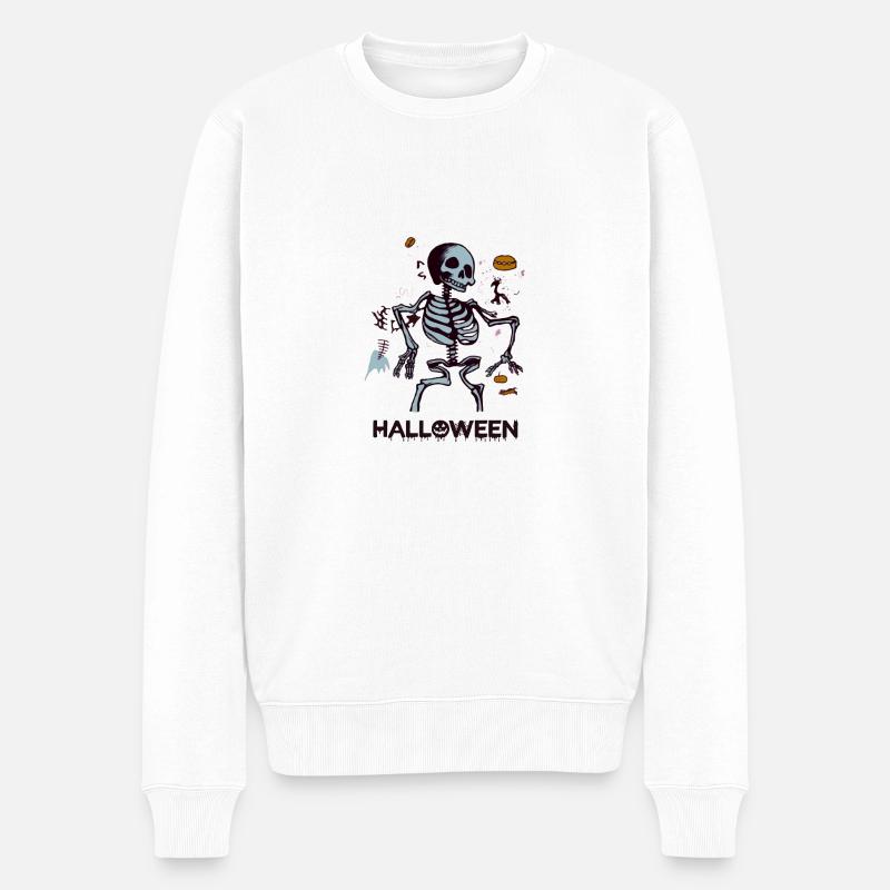 Halloween - Pull Premium bio Homme - blanc