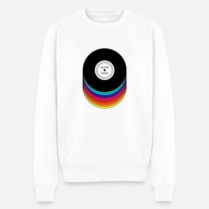 Or noir - Pull Premium bio Homme - blanc