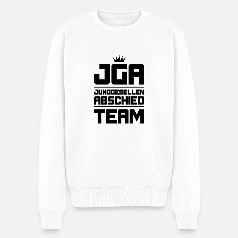 Enterrement de vie de garçon - Pull Premium bio Homme - blanc