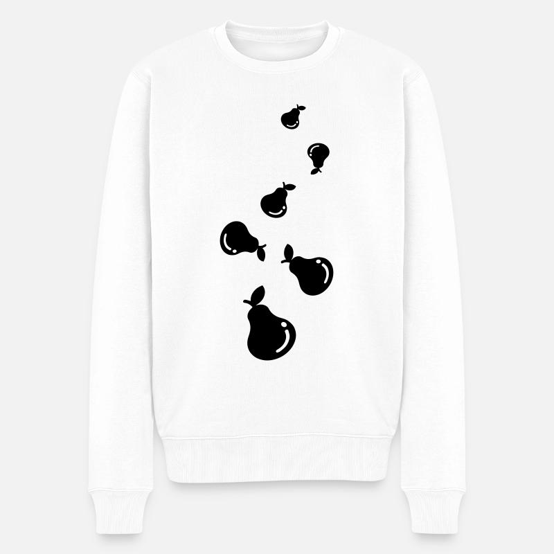 Fruit de la poire - Pull Premium bio Homme - blanc