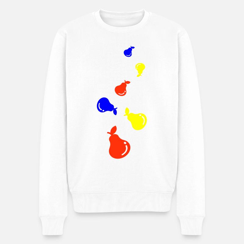 Fruit de la poire - Pull Premium bio Homme - blanc