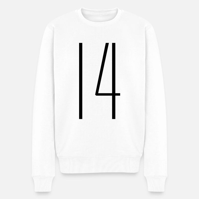 14 - Pull Premium bio Homme - blanc