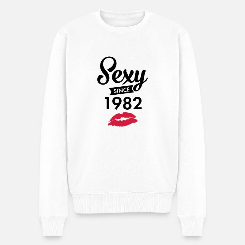 Sexy Since 1982 - Pull Premium bio Homme - blanc