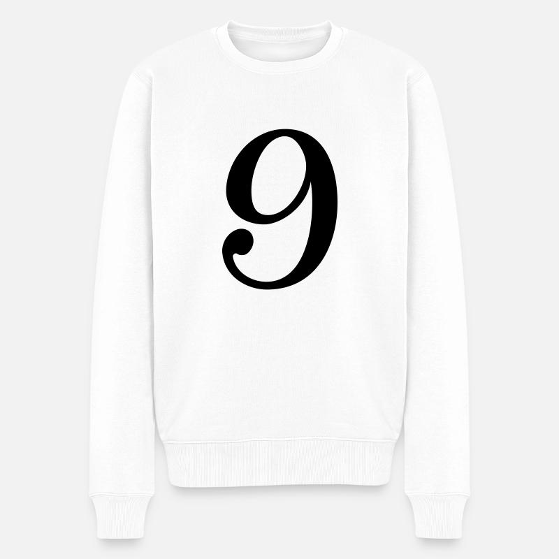 9 - Pull Premium bio Homme - blanc