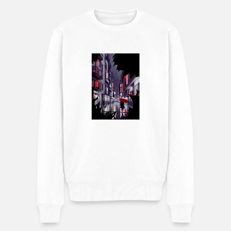 Tokyo - Pull Premium bio Homme - blanc