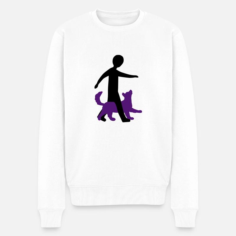 Dog Dancing 1-3 - Pull Premium bio Homme - blanc