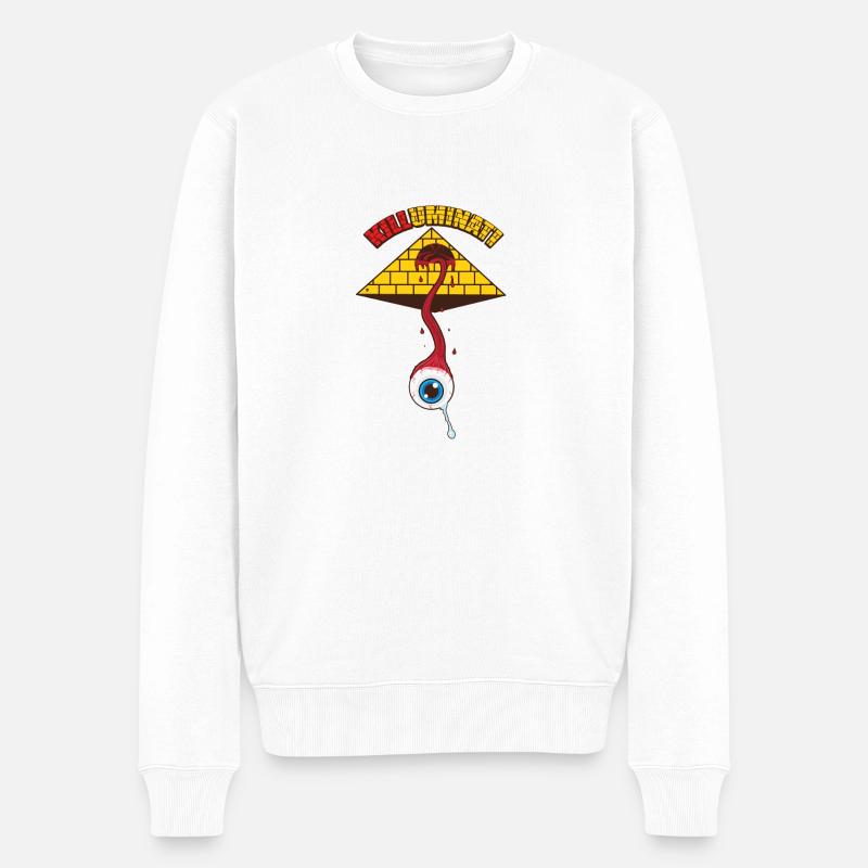 Killuminati - Pull Premium bio Homme - blanc