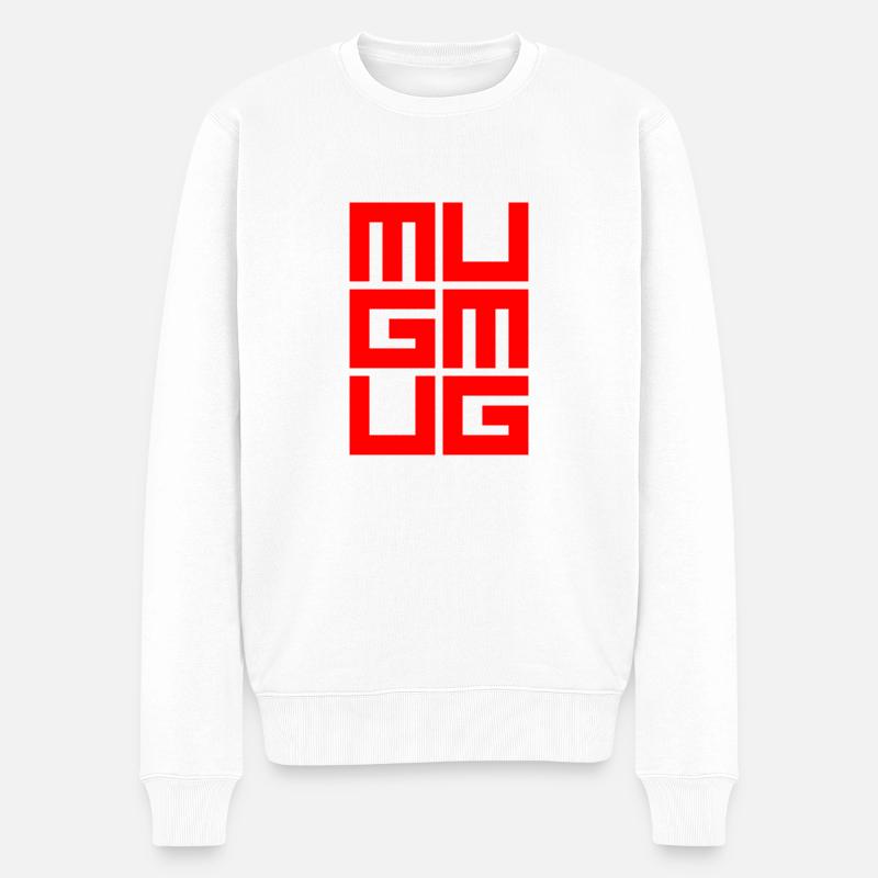 MUGMUG - Pull Premium bio Homme - blanc