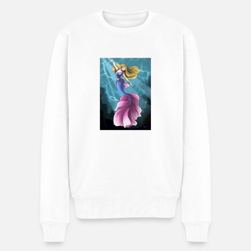 Sirène - Pull Premium bio Homme - blanc