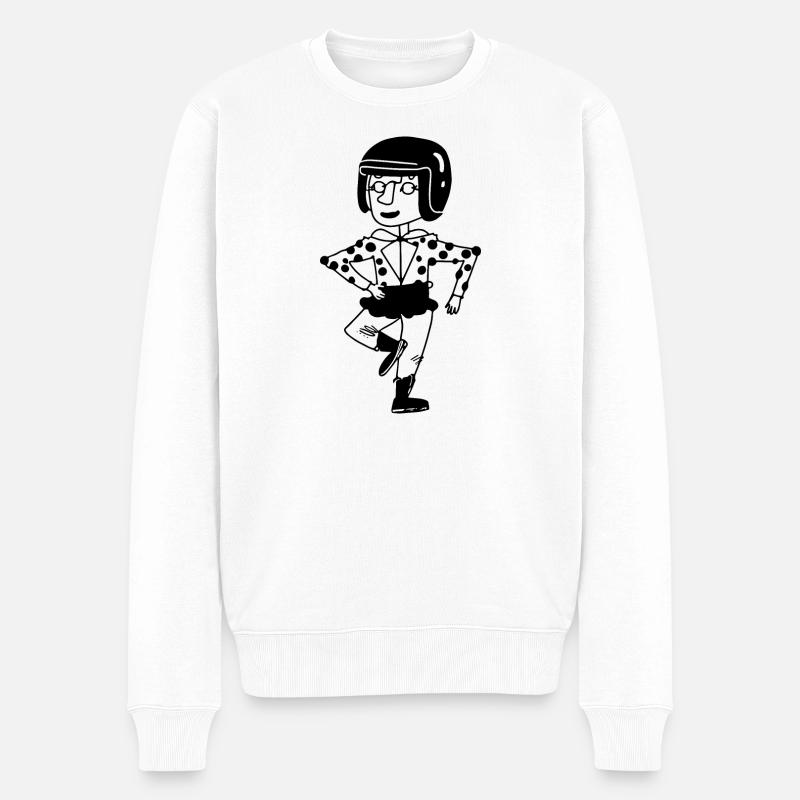 Héros de la danse - Pull Premium bio Homme - blanc