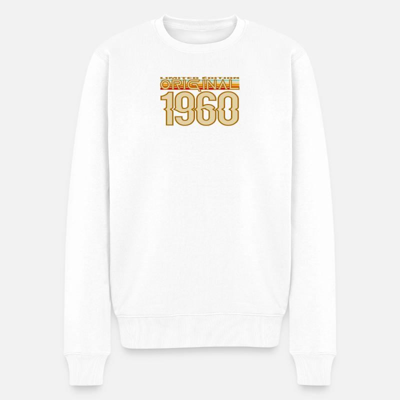 Original 1960 Retro Édition - Pull Premium bio Homme - blanc