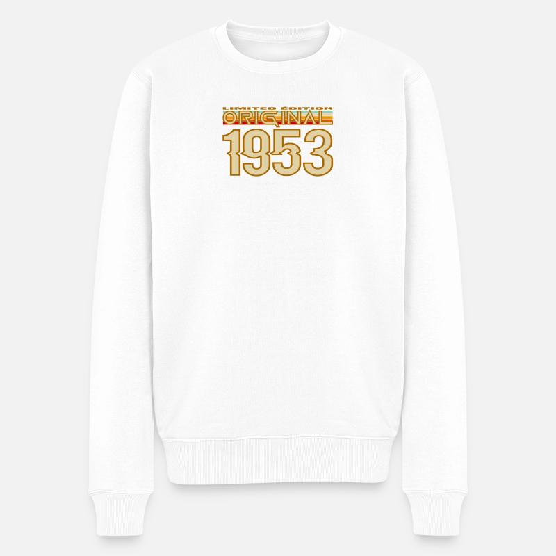 Original 1953 Edition Limitée - Pull Premium bio Homme - blanc
