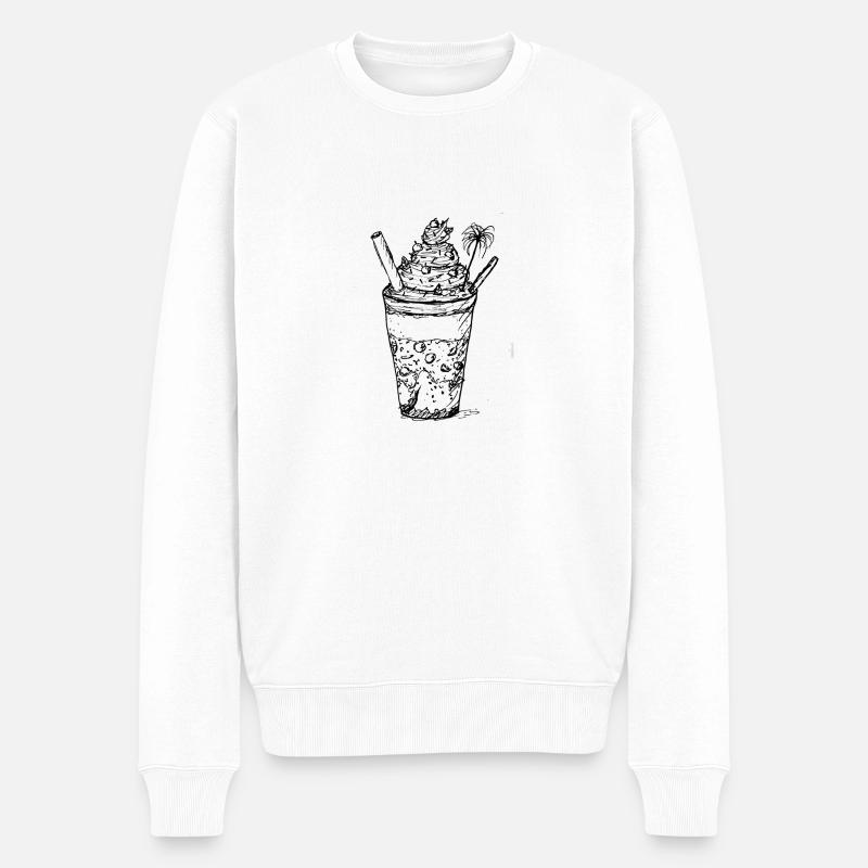 Fruits frais secouer - Pull Premium bio Homme - blanc