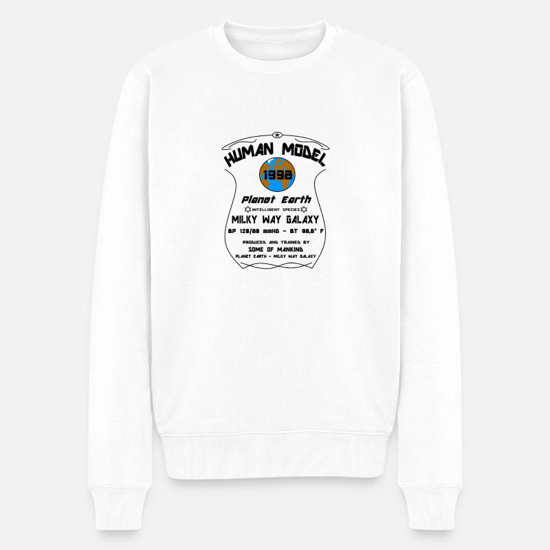 1998 - Pull Premium bio Homme - blanc
