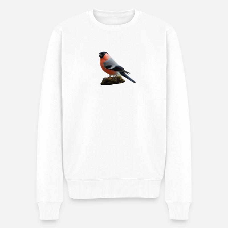 bouvreuil - Pull Premium bio Homme - blanc