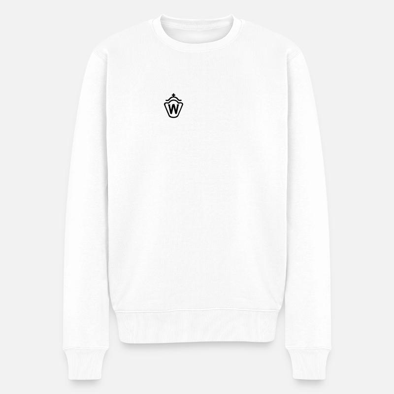 Westphalien - Pull Premium bio Homme - blanc