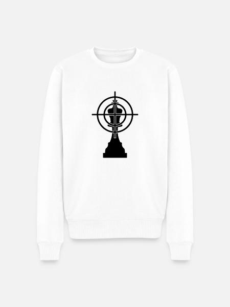 échecs - Pull Premium bio Homme - blanc
