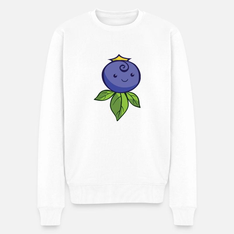 KingBerry - Pull Premium bio Homme - blanc