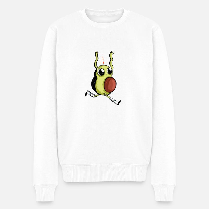Bébé avocat - Pull Premium bio Homme - blanc