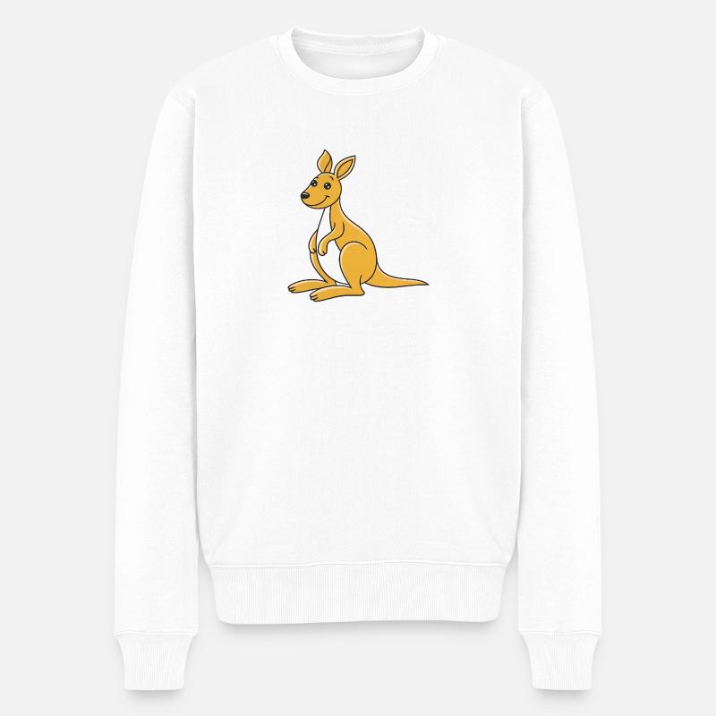 wallaby - Pull Premium bio Homme - blanc