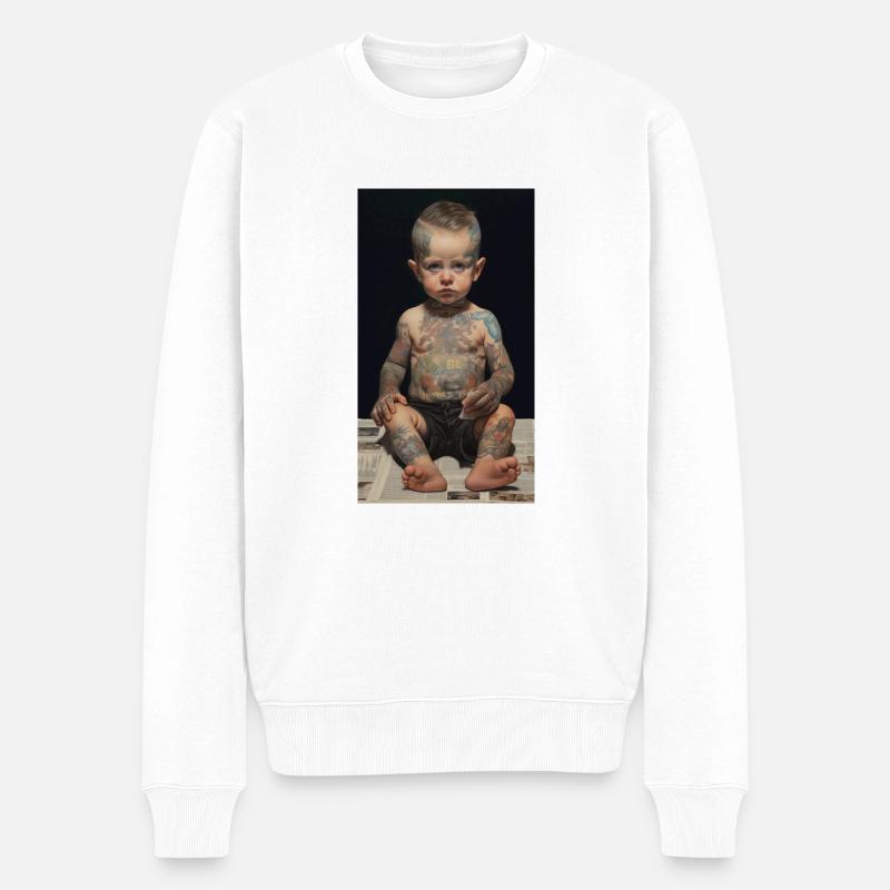 Bébé - Pull Premium bio Homme - blanc