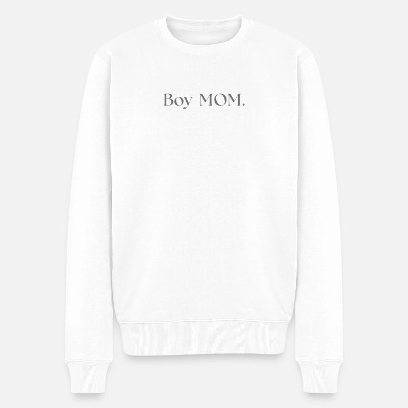 Maman garçon - Pull Premium bio Homme - blanc