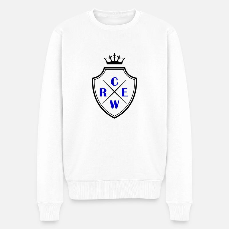 équipage - Pull Premium bio Homme - blanc