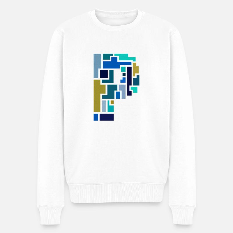 P - Pull Premium bio Homme - blanc