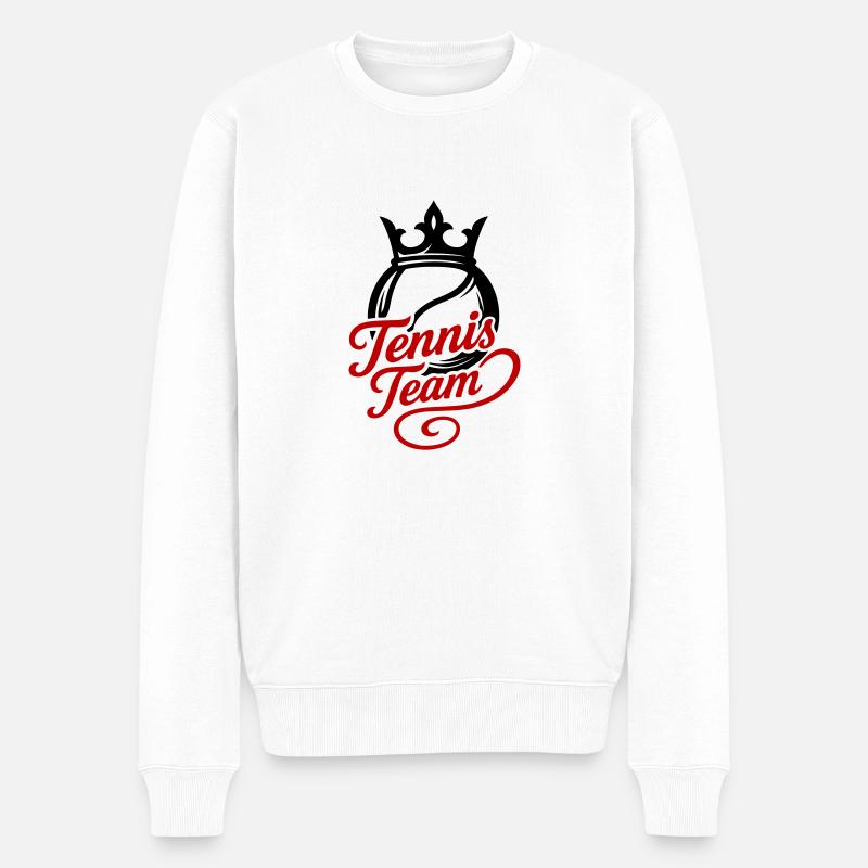 Équipe de tennis - Pull Premium bio Homme - blanc