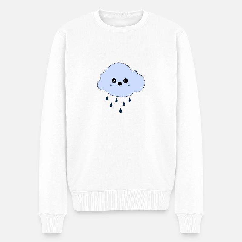 Nuage - Pull Premium bio Homme - blanc