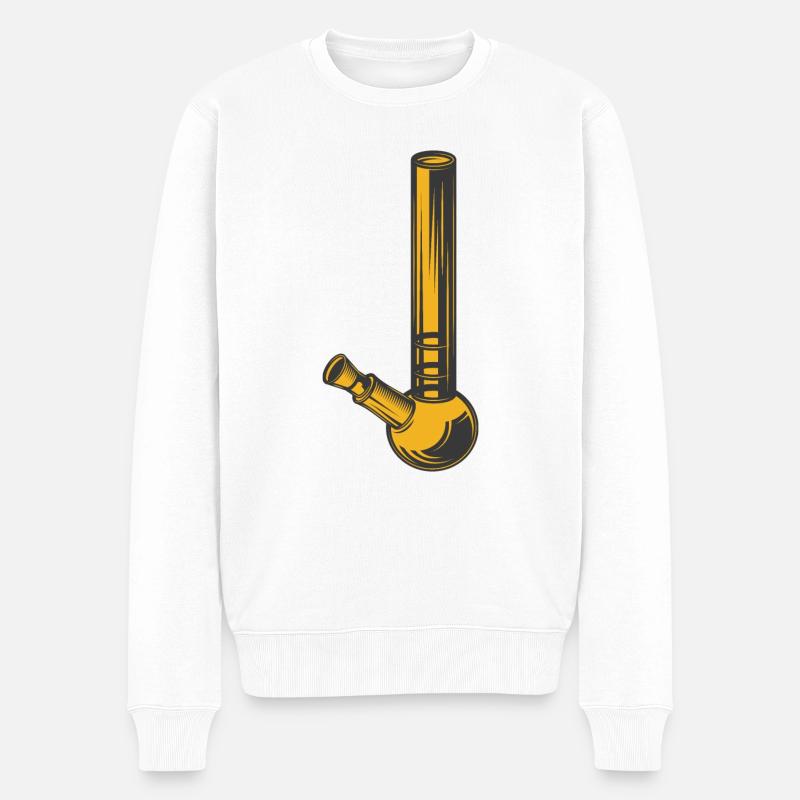 Bong - Pull Premium bio Homme - blanc