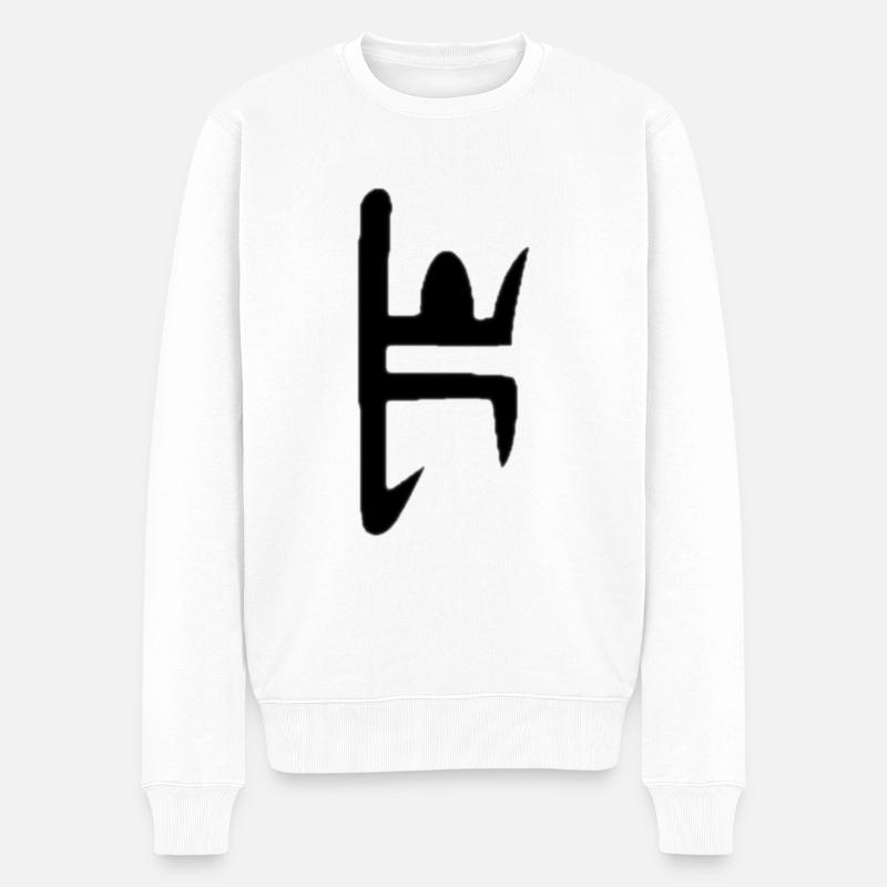 d2r rune ber - Männer Premium Bio Pullover - Weiß